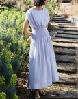 Mondo Corsini, Penelope Linen Dress- Mist