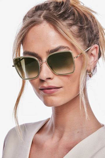 Krewe, Jolene Sunglasses 12K Titanium + Selene