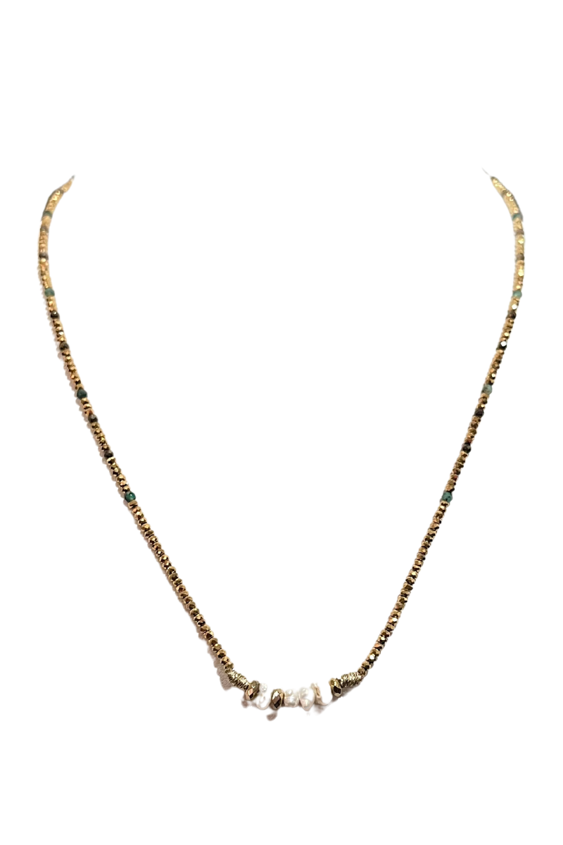 Belle Mais Pas Que, Mahana Necklace- Blue Tourmaline