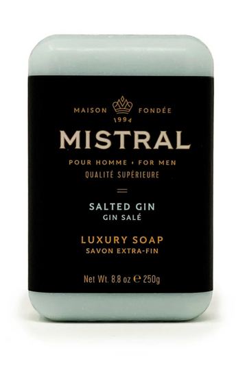 MISTRAL Bar Soap-Men's Salted Gin