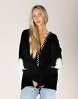 Lyla+Luxe, Shyla Heart Cardigan