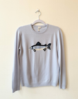 Cashmere 'Gone Fishing' Sweater