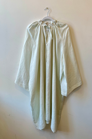 Claramonte, Linen Dress-Watergreen