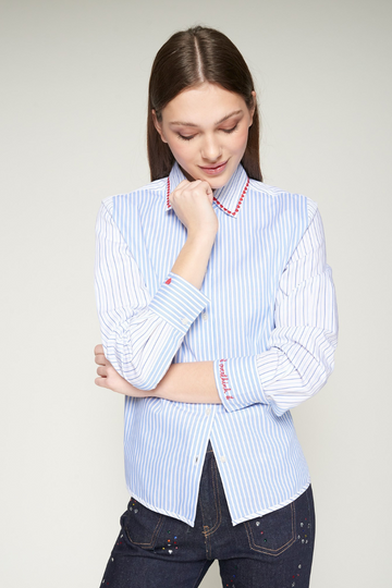 Vilagallo, Stripe Shirt-Made w/ Love