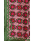 Les Belles Vagabondes, Mini Daisy Scarf- Green