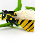 🐝 Queen Bee Elegance – Acetate Honeybee Claw Clip
