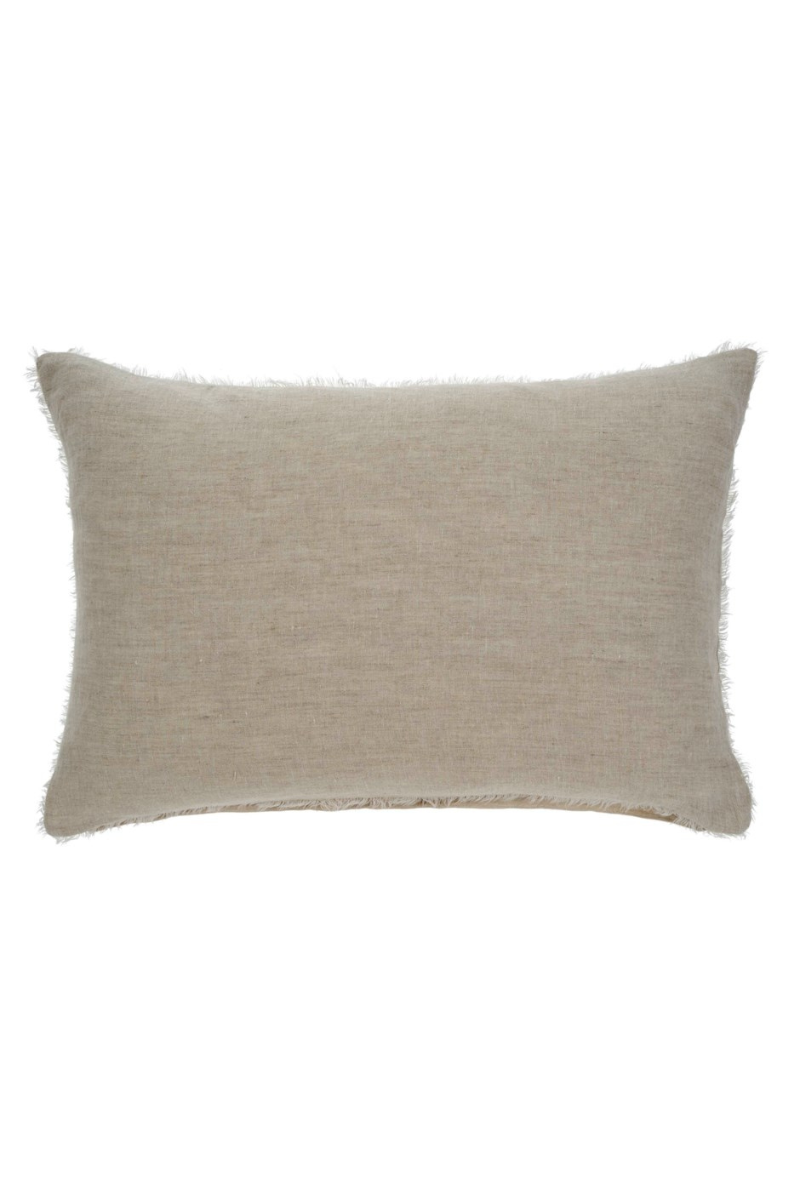 Indaba, Lina Linen Pillow-Chambray