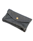 LC, Twin Cowhide Leather Pouch