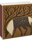 Archivist Gallery, Luxury Square Matchbox-Reindeer