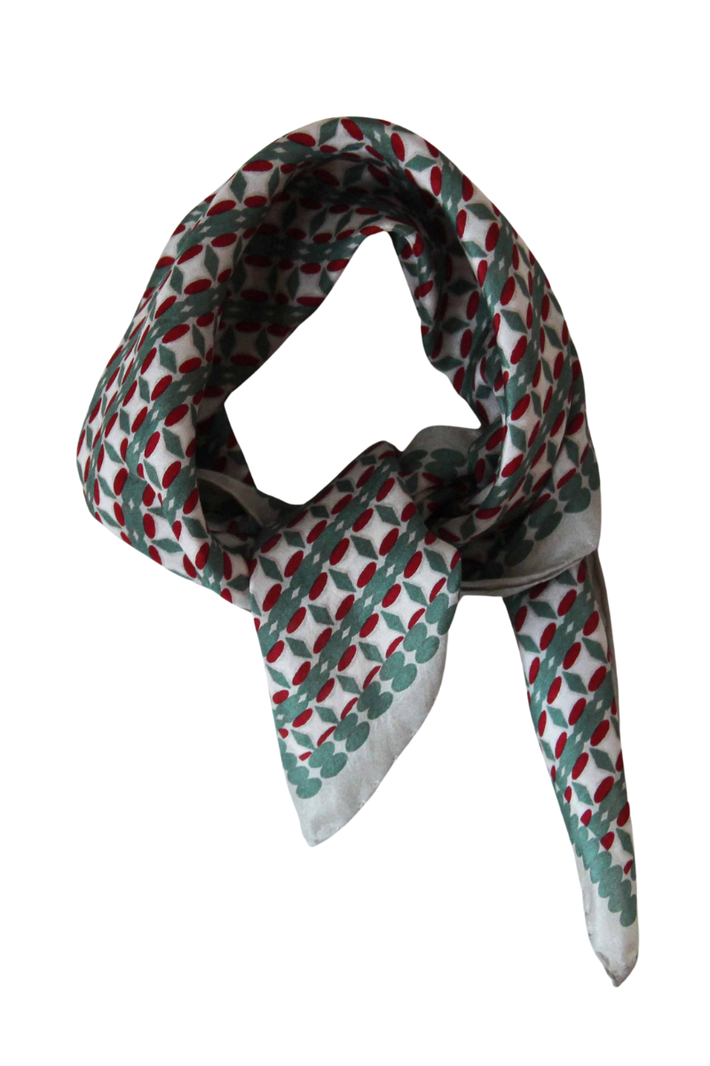 Les Belles Vagabondes, Mini Logic Scarf- Kaki