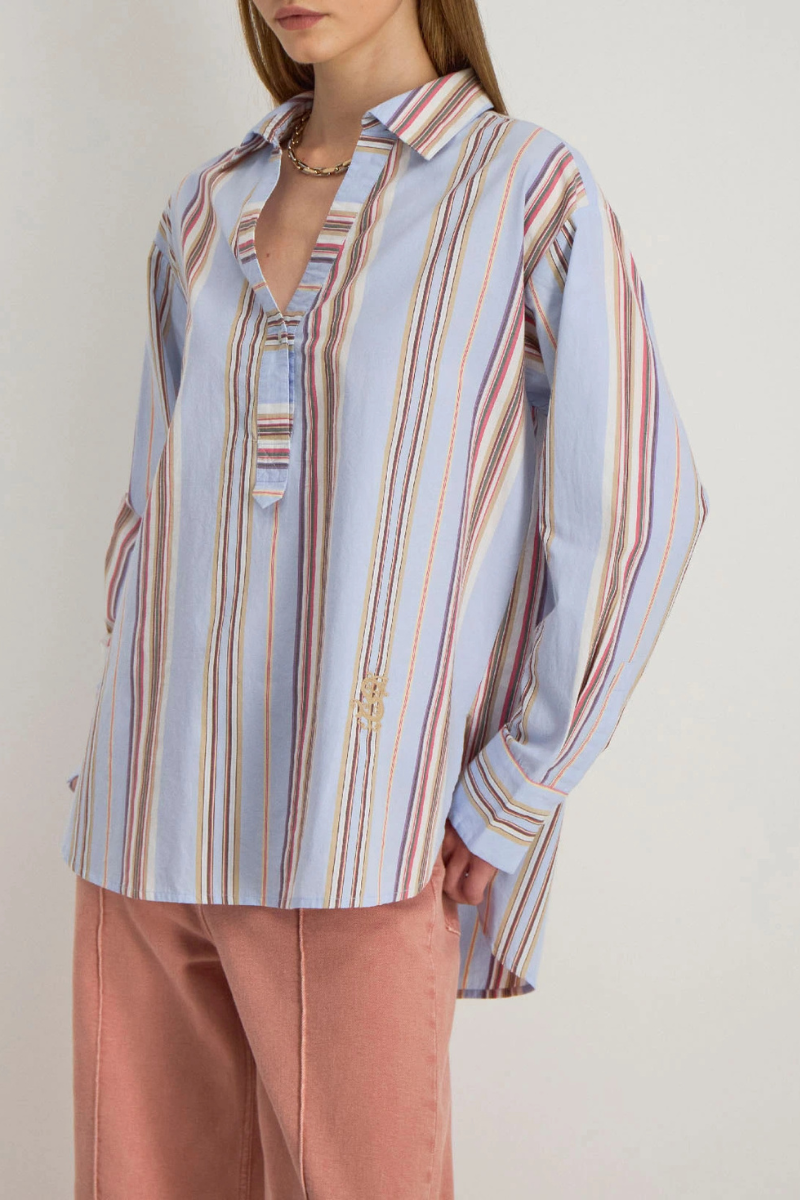 Stella Forest, Althea Stripe Shirt - Bleuclair