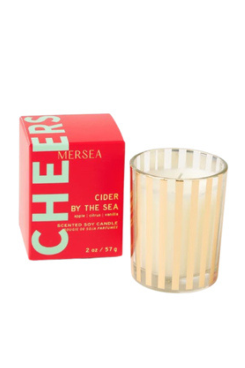 MERSEA, Good Tidings Boxed Votive - Cider By The Sea