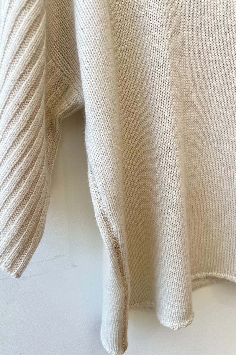 Oat Cashmere Tee