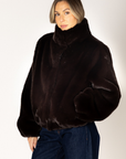 Lyla+Luxe, Kendra Faux Fur Short Coat