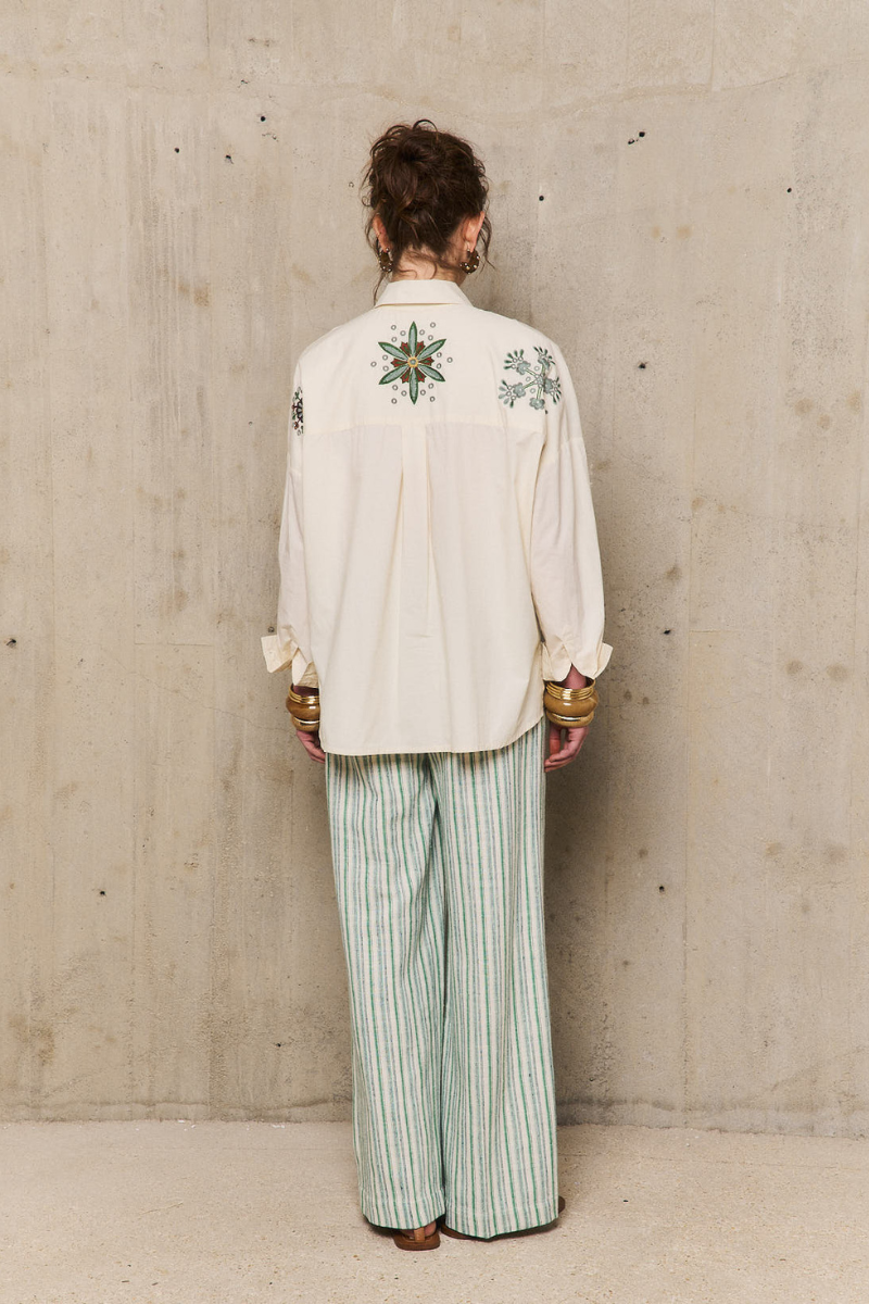 Stella Forest, Prune Tunic - Ecru