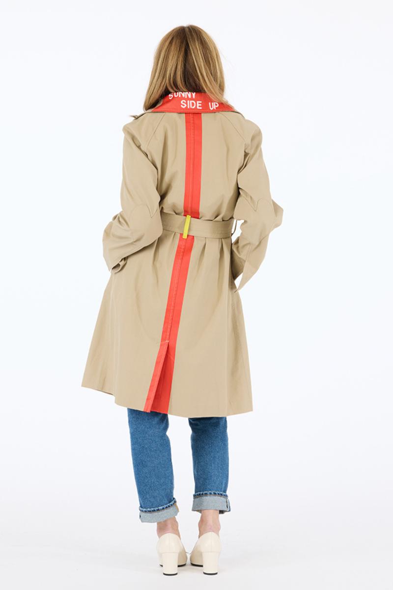 Kerri Rosenthal, Trench Coat- Khaki