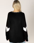 Lyla+Luxe, Shyla Heart Cardigan