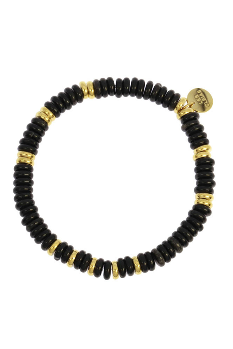 LC, Ashe Steel Bracelet - Black