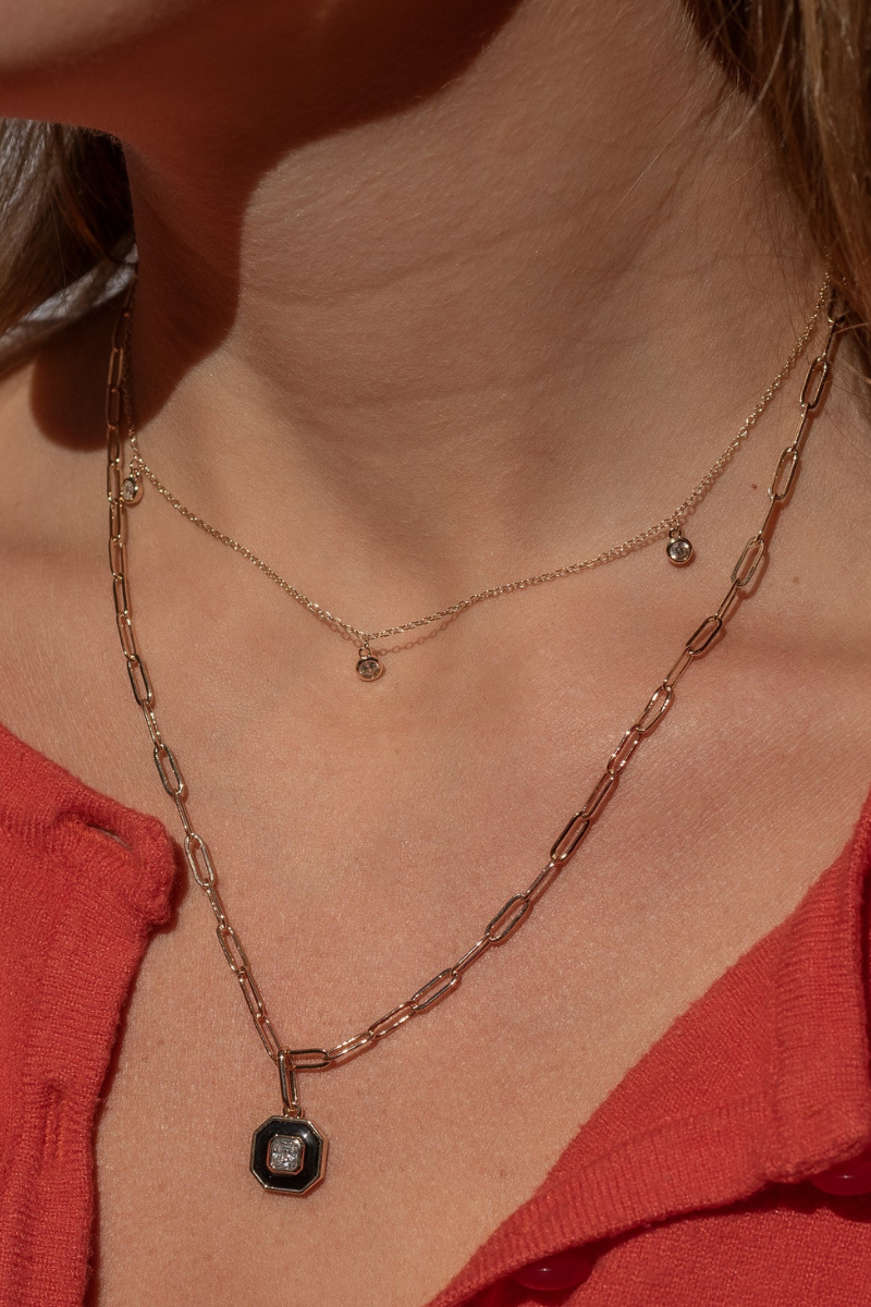 Thatch, Finn Necklace-14K Gold Plated-22 "
