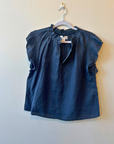 Velvet, Semira Woven Linen Top