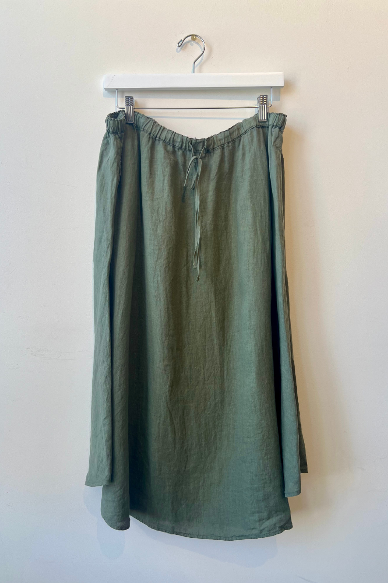 Velvet, Nemy Woven Linen Skirt