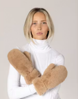 Lyla+Luxe, Faux Fur Luxe Mittens