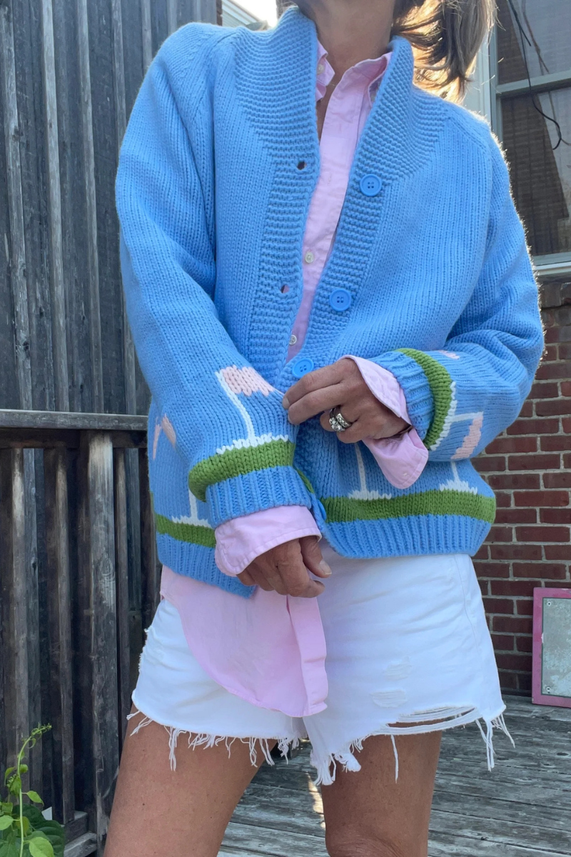 Varsity Par-Tee Golf Cart Cardigan