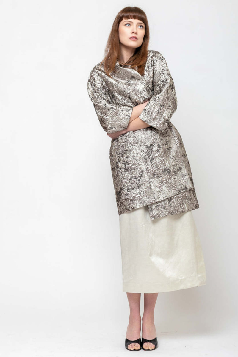 Susanne Bommer, Glitter Coat - Sand