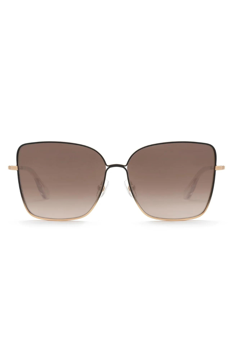 Krewe Coleman Sunglasses - 18K Matte Indigo Fade + Gravity main image 1