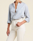 TROVATA, Blake Oversized Shirt- Seaside Stripe