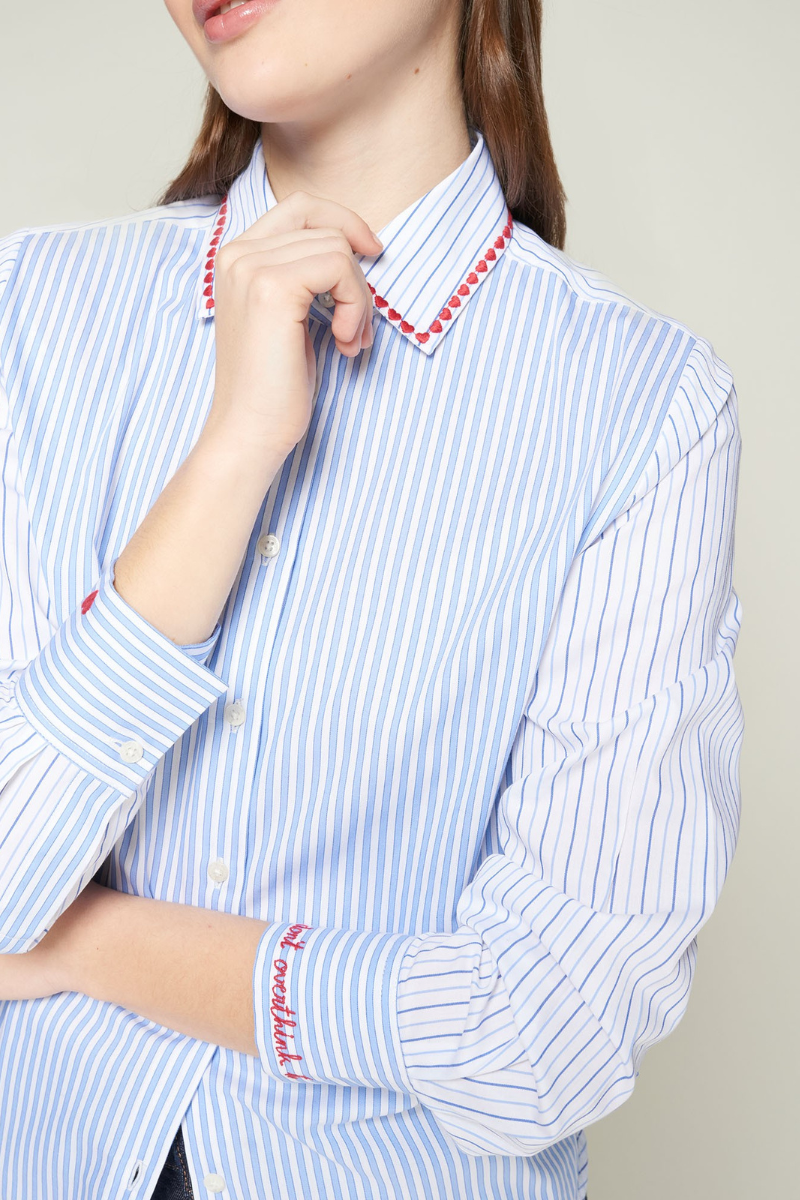 Vilagallo, Stripe Shirt-Made w/ Love