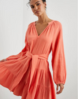 Rails, Aureta Dress- Papaya