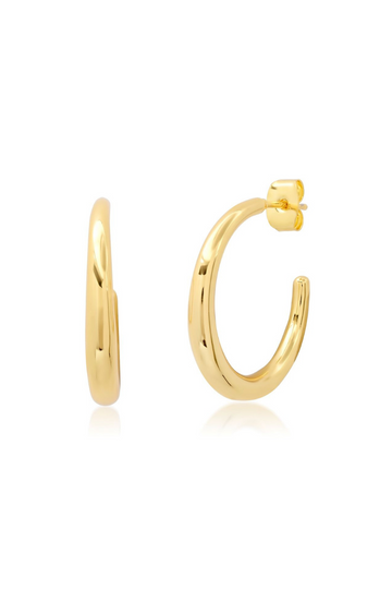 Tai, Thin to Thick Gold Hoops