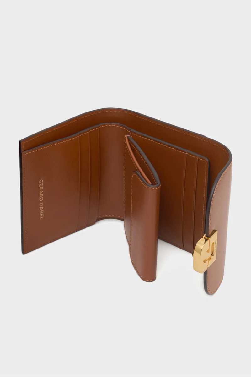 Gerard Darel, Mini Wallet - Cognac