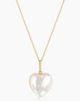 Thatch, Gemma Mother of Pearl Heart Necklace