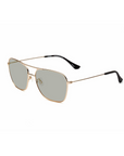 CADDIS, Hooper Sunglasses- Polished Gold with Polarized Green