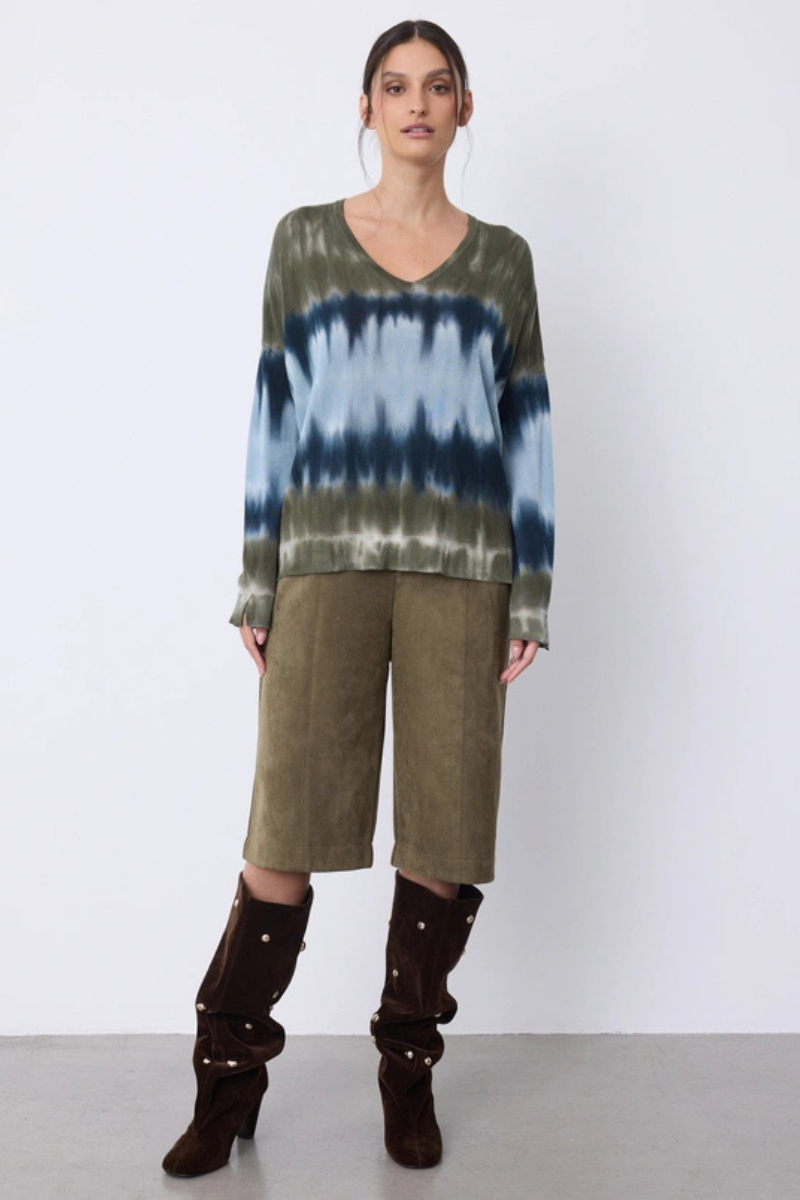 Not Shy, Maca Pullover Poncho - Ash Tourmaline