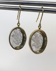 Monshiro, Sumire Glass Earrings