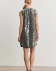 Velvet Katherine, DS Sequin Dress- Gunmetal