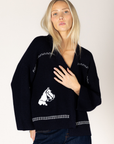 Lyla+Luxe, Howdy Fair Isle Cardigan