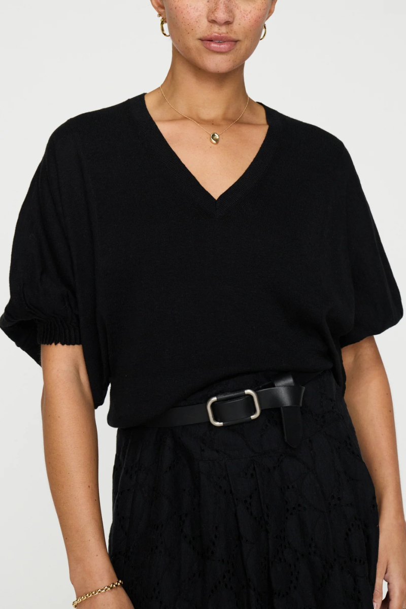 Brochu Walker, Fell Sweater Top - Black Onyx
