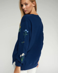 Vilagallo, Alina Embroidered Botanico Cardigan