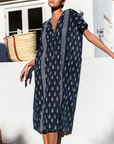 Emerson Fry, Francina Caftan - Marguerite Blue 2