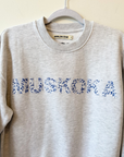 Unemployed, MUSKOKA Floral Patch Sweatshirt
