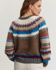 Velvet, Kella DS Colorful Fairisle Sweater- Multi