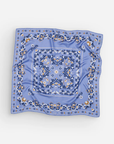 MLF, Secret Garden Silk  Scarf- Riviera