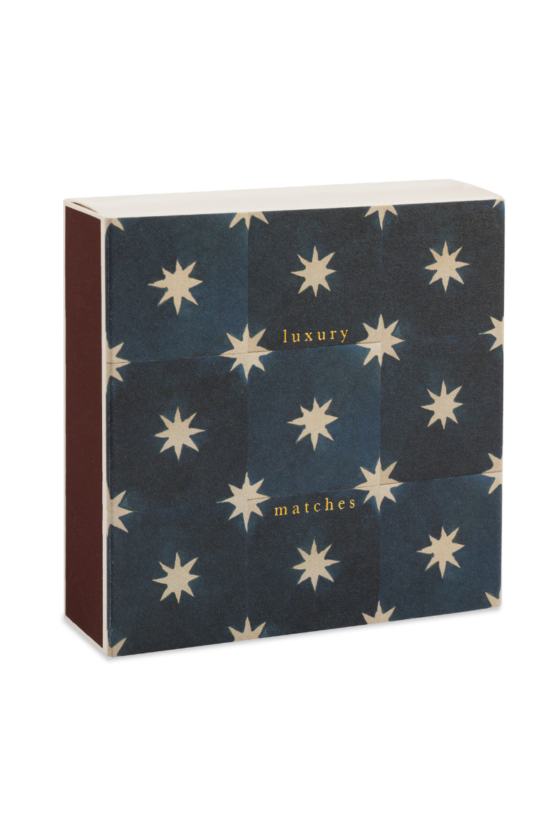 Archivist Gallery, Navy Star Tile Matches by Wanderlust Paper Co.