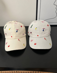 Crab Flip Flops Beach Style Embroidered Baseball Cap