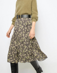 Gerard Darel - Damya Mid Floral Skirt