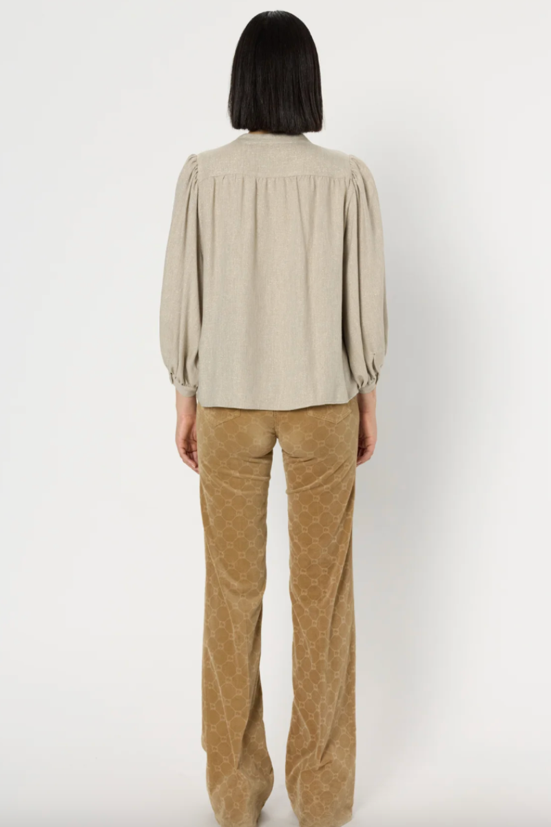 Gerard Darel, Alana Shirt- Beige Rose